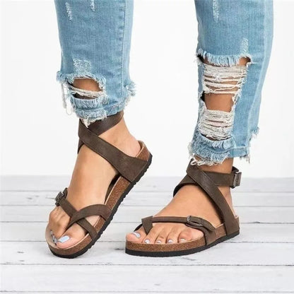 Buona - Sandalias con Correas Cómodas