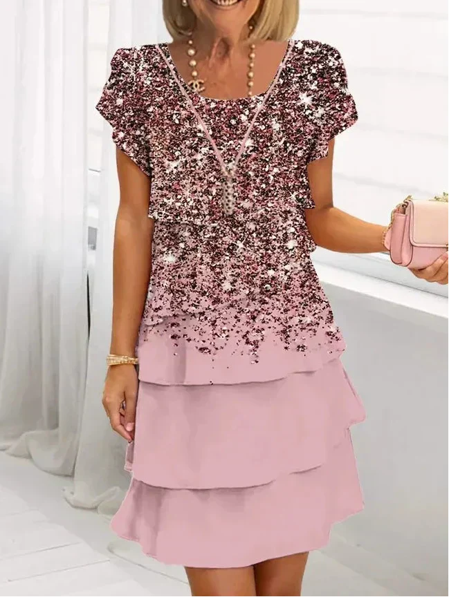 Gabriella | Vestido Elegante con Volantes para el Máximo Confort