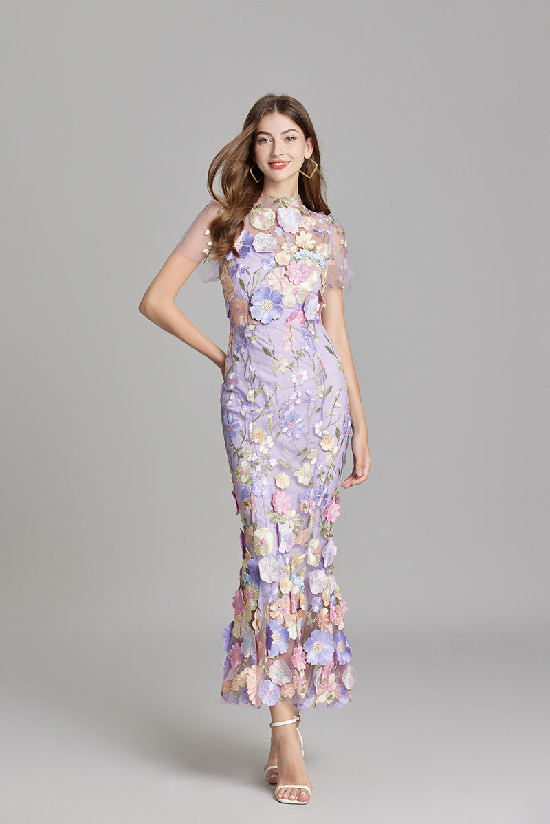 Solara - Vestido Floral Finesse