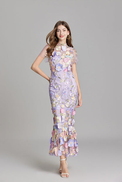 Solara - Vestido Floral Finesse
