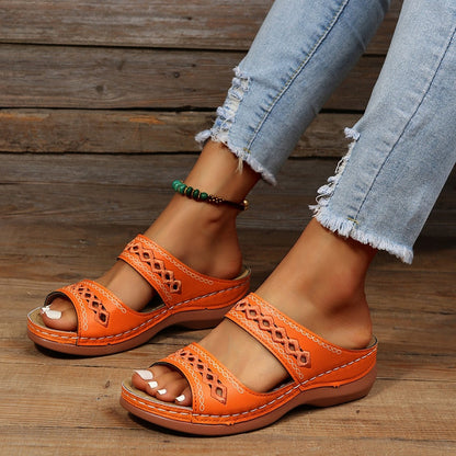 Alyssons - Sandalias ortopédicas cómodas para mujeres