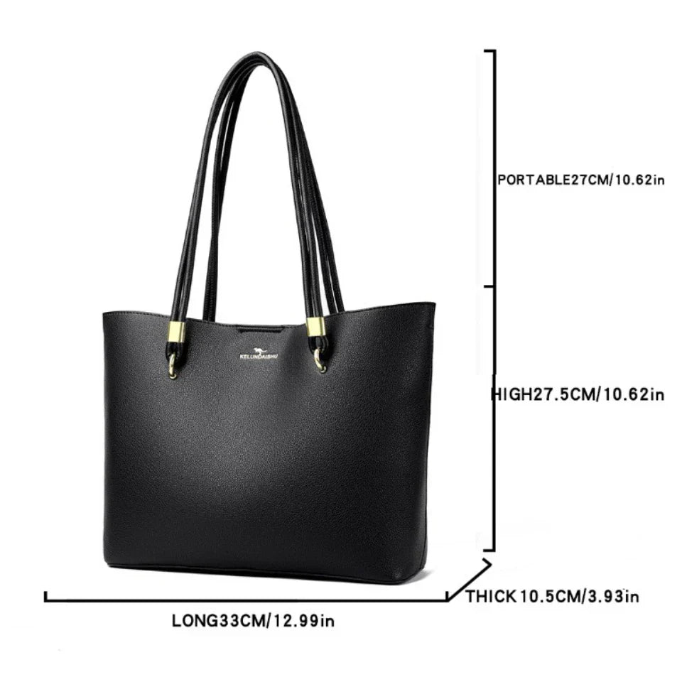 Bolsa Tote Suave Casual de Canguro