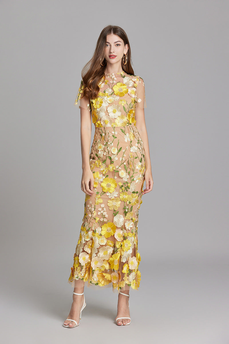 Solara - Vestido Floral Finesse