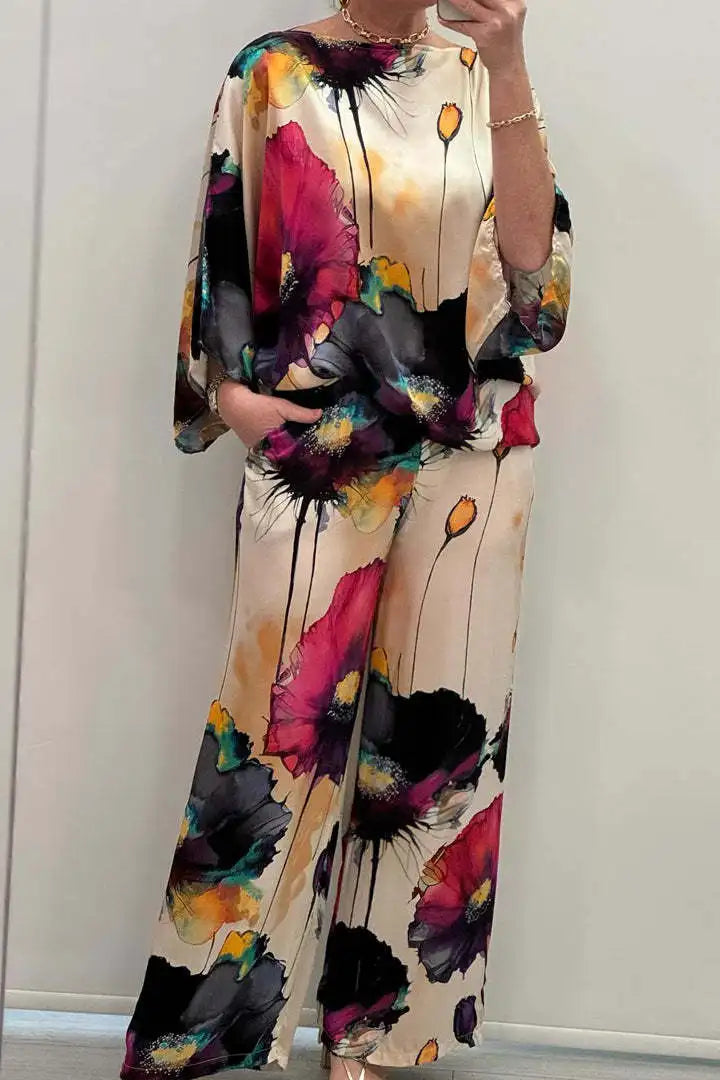 Mia | Conjunto de Pierna Ancha Luxe