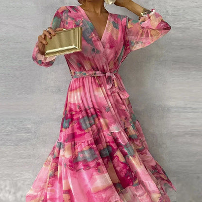 Grace™ - Vestido Floral Elegante Hecho a Mano