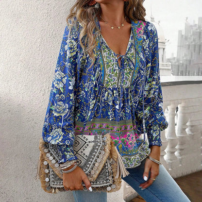 ANIKA I BLUSA FLOREADA