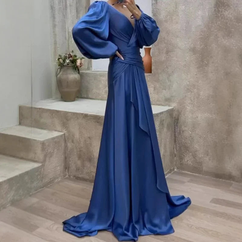 Aubrie - Elegante Vestido Maxi Fluido