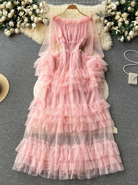 Vestido Sheer Charm de Stella