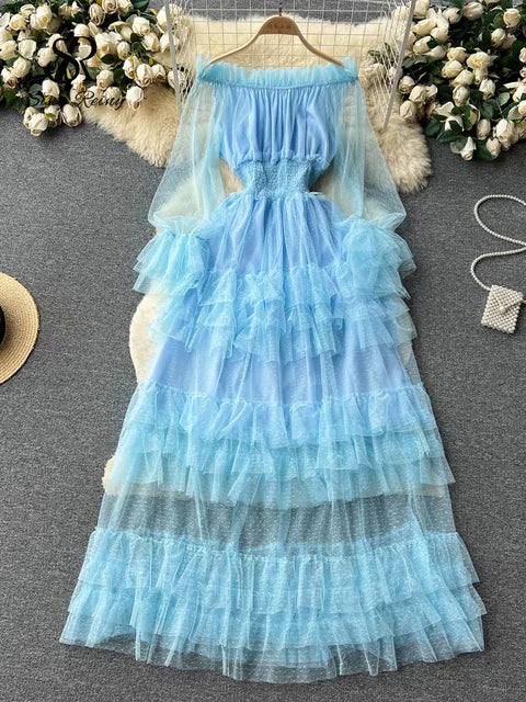 Vestido Sheer Charm de Stella