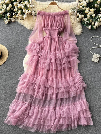 Vestido Sheer Charm de Stella