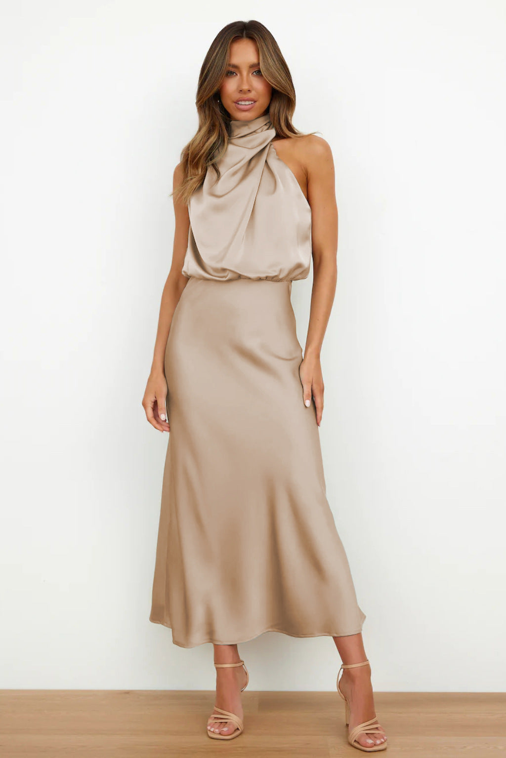 Katherine | Vestido de Satén Elegante