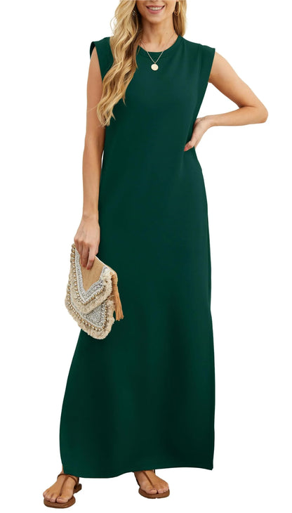Laken - Vestido Maxi Ajuste Relajado