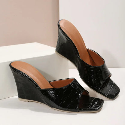Michele - Sandalias con Cuña Elegantes