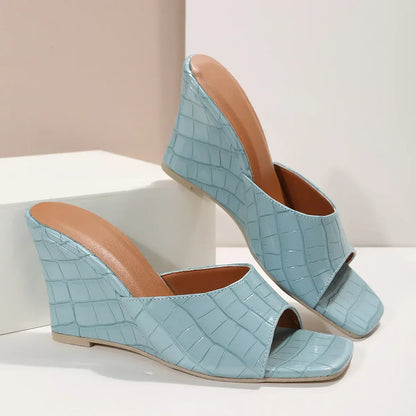Michele - Sandalias con Cuña Elegantes
