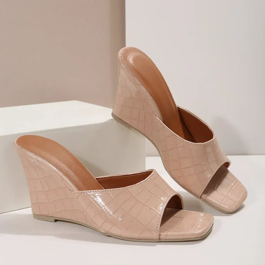 Michele - Sandalias con Cuña Elegantes