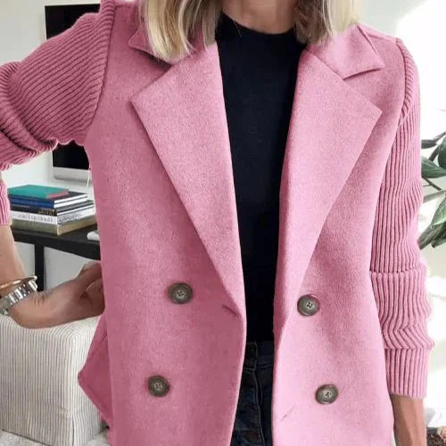 Amora™ | Blazer elegante con mangas de punto