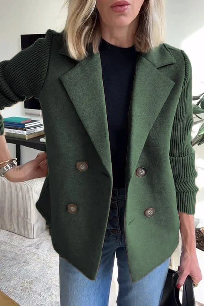 Amora™ | Blazer elegante con mangas de punto