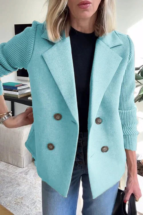 Amora™ | Blazer elegante con mangas de punto