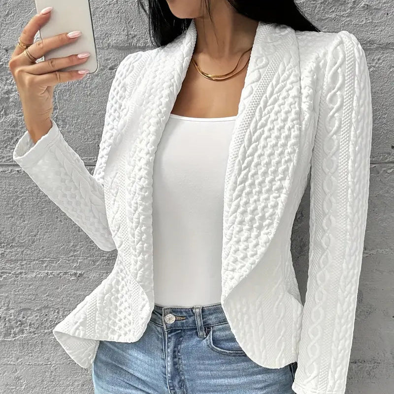 Vivien™ | Chaqueta elegante con abertura frontal