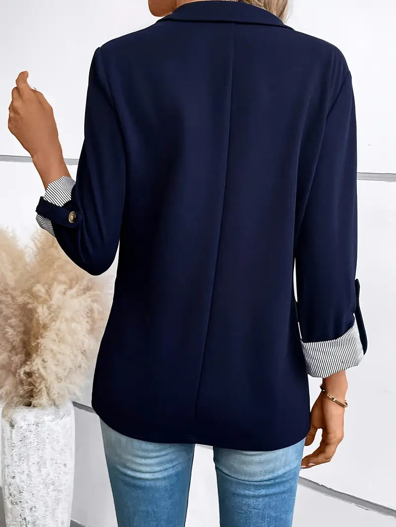Flor™ | Blazer con mangas tres cuartos