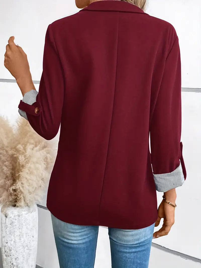 Flor™ | Blazer con mangas tres cuartos