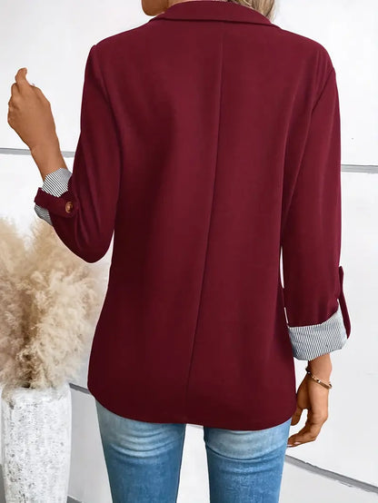 Flor™ | Blazer con mangas tres cuartos