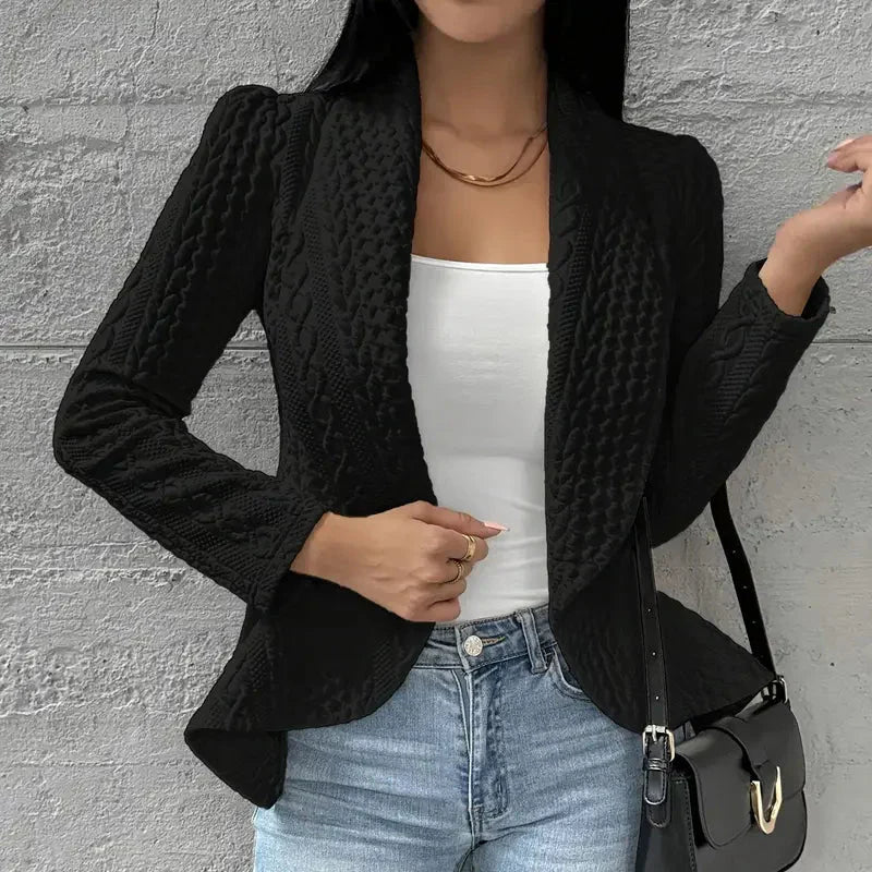 Vivien™ | Chaqueta elegante con abertura frontal