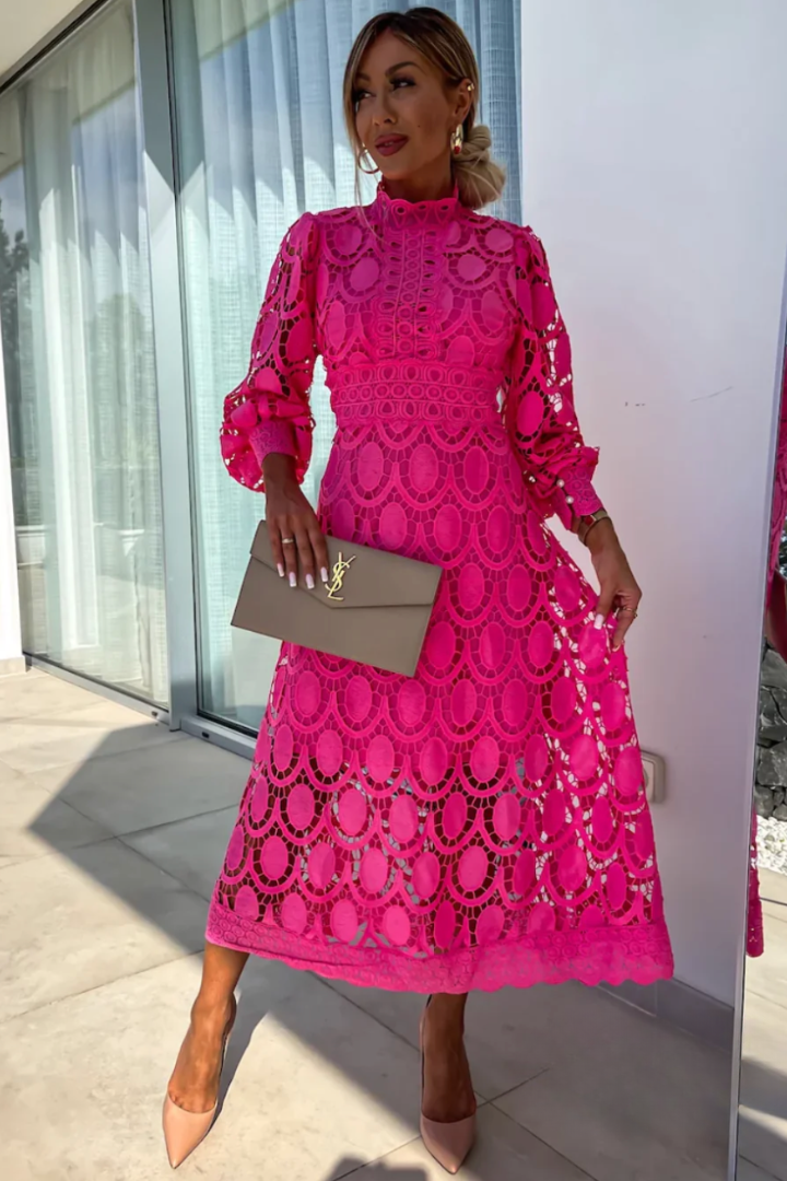 Amy | Vestido de Encaje Elegante