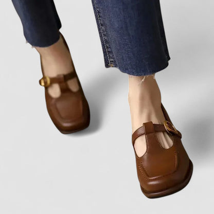 Elizabeth - Zapatos ortopédicos con tira en T Mary Jane