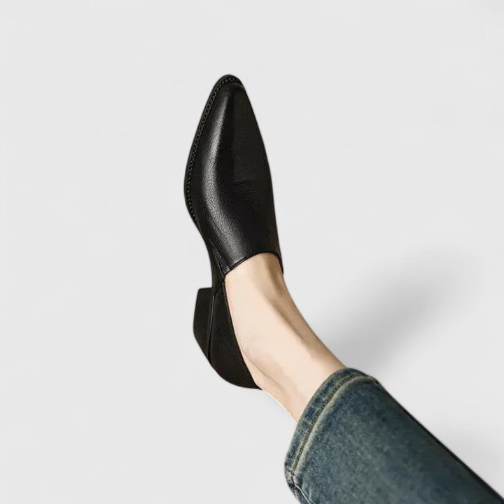 Giorgia - Elegantes Mocasines de Cuero