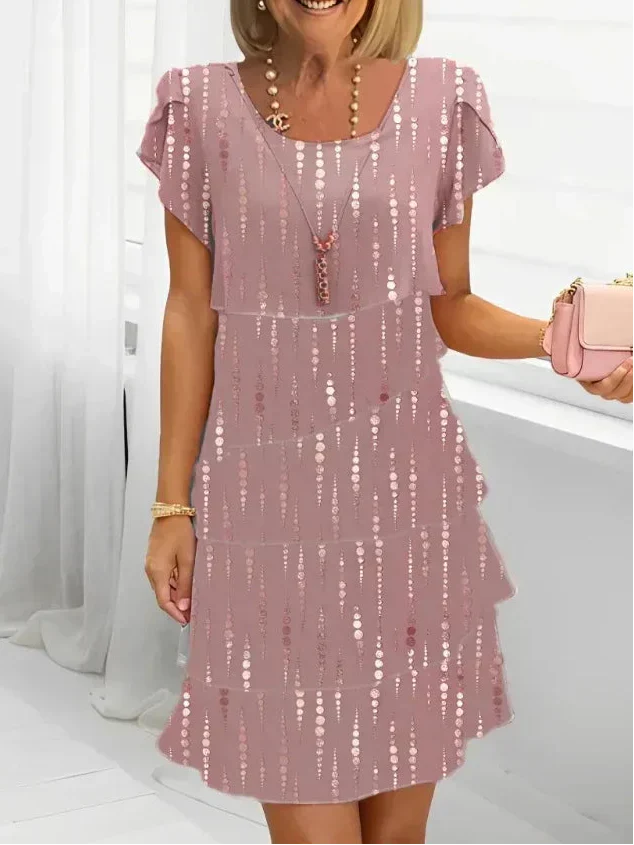 Victoria | Vestido Elegante con Volantes