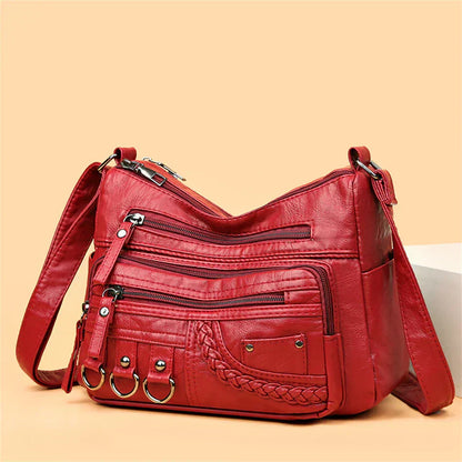 Lilith - Bolso Cruzado Multi-Capa Atemporal