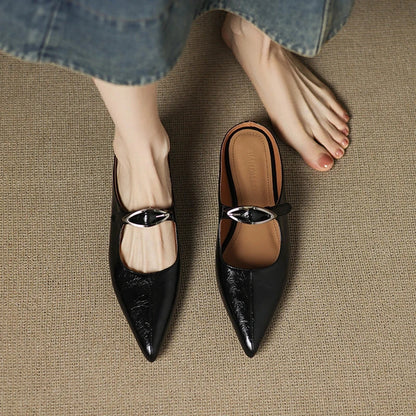 Wilda – Mules de Piel Natural