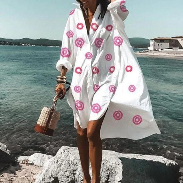 Nadine - Vestido de verano fluido y atemporal para mujer