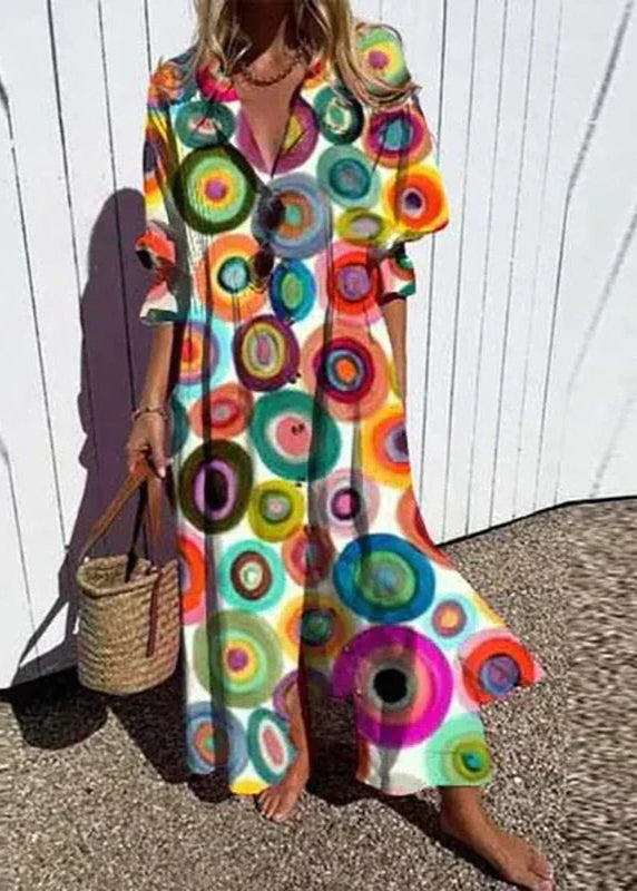 Grace™ - Vestido Maxi Boho de Lujo