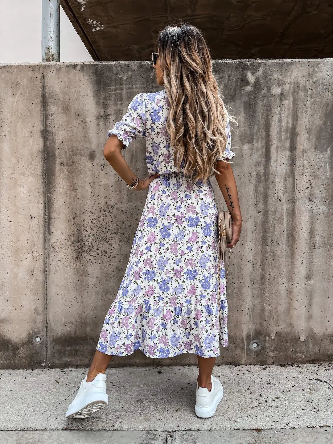 Naila™ - Vestido Floral Elegante