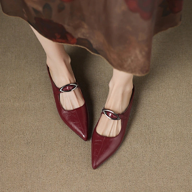 Wilda – Mules de Piel Natural