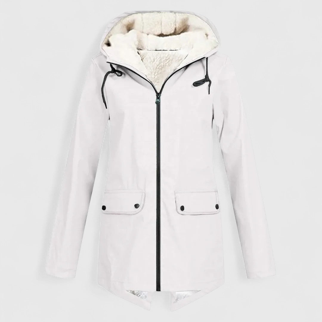 Mandy - Chaqueta de Forro Polar Impermeable