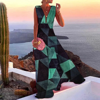 SIENNA – VESTIDO MAXI SUNSET BLOOM