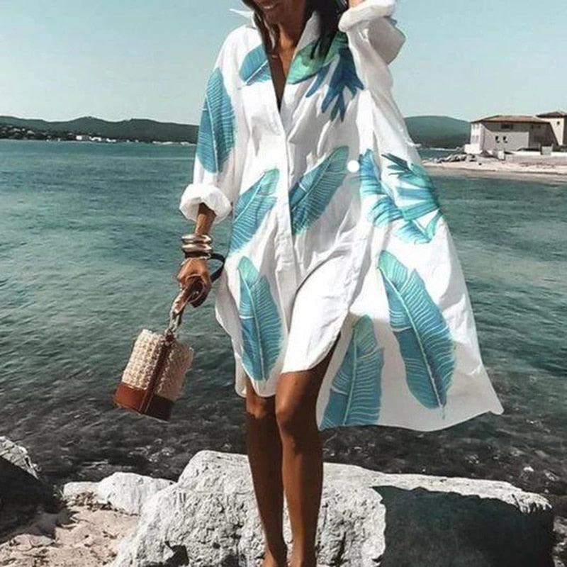 Nadine - Vestido de verano fluido y atemporal para mujer