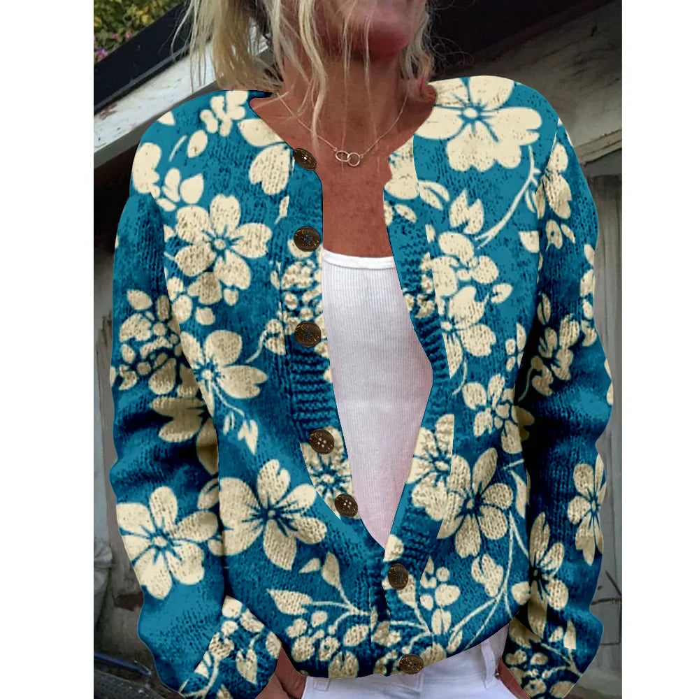 Maren | Cárdigan chic con estampado