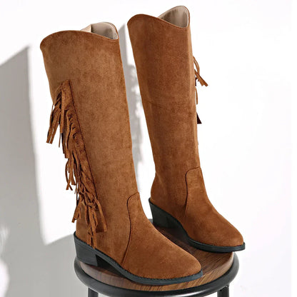 Botas de Calle de Cuero Refinado