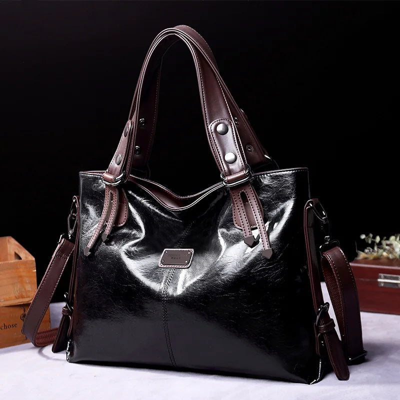 Aralyn - Bolso Tote de Cuero Suave Refinado