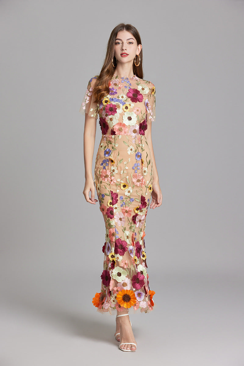 Solara - Vestido Floral Finesse