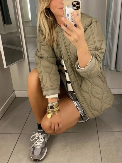 CAROLA | Chaqueta de Invierno Casual y Holgada para Mujeres
