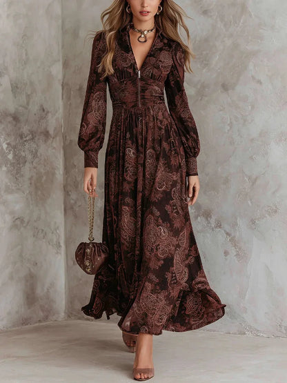 Isabela | Vestido Largo Vintage