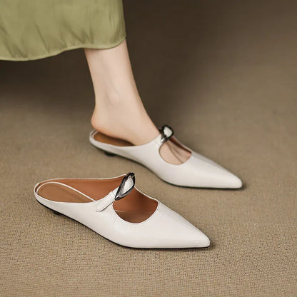 Wilda – Mules de Piel Natural