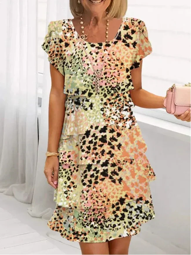 Theresa | Vestido Elegante con Volantes
