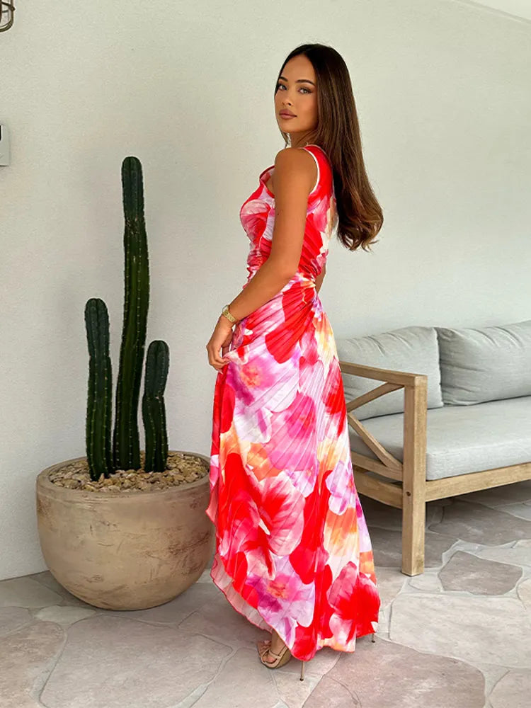 Katie | Vestido de Verano Plisado