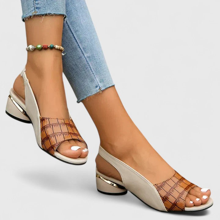 Mariah | Sandalias Elegantes de Cuero